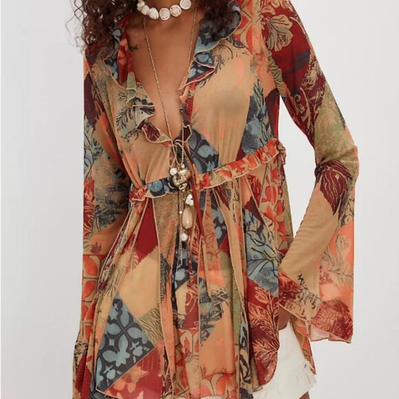 Free People wildest dreams tunic, Med - Picture 1 of 10